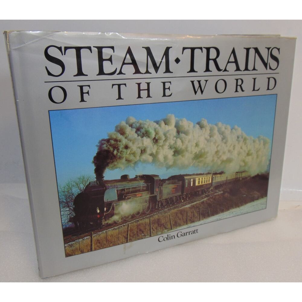 Steam Trains Of The World Book Colin Garratt Vintage Trains 1987 First Edition